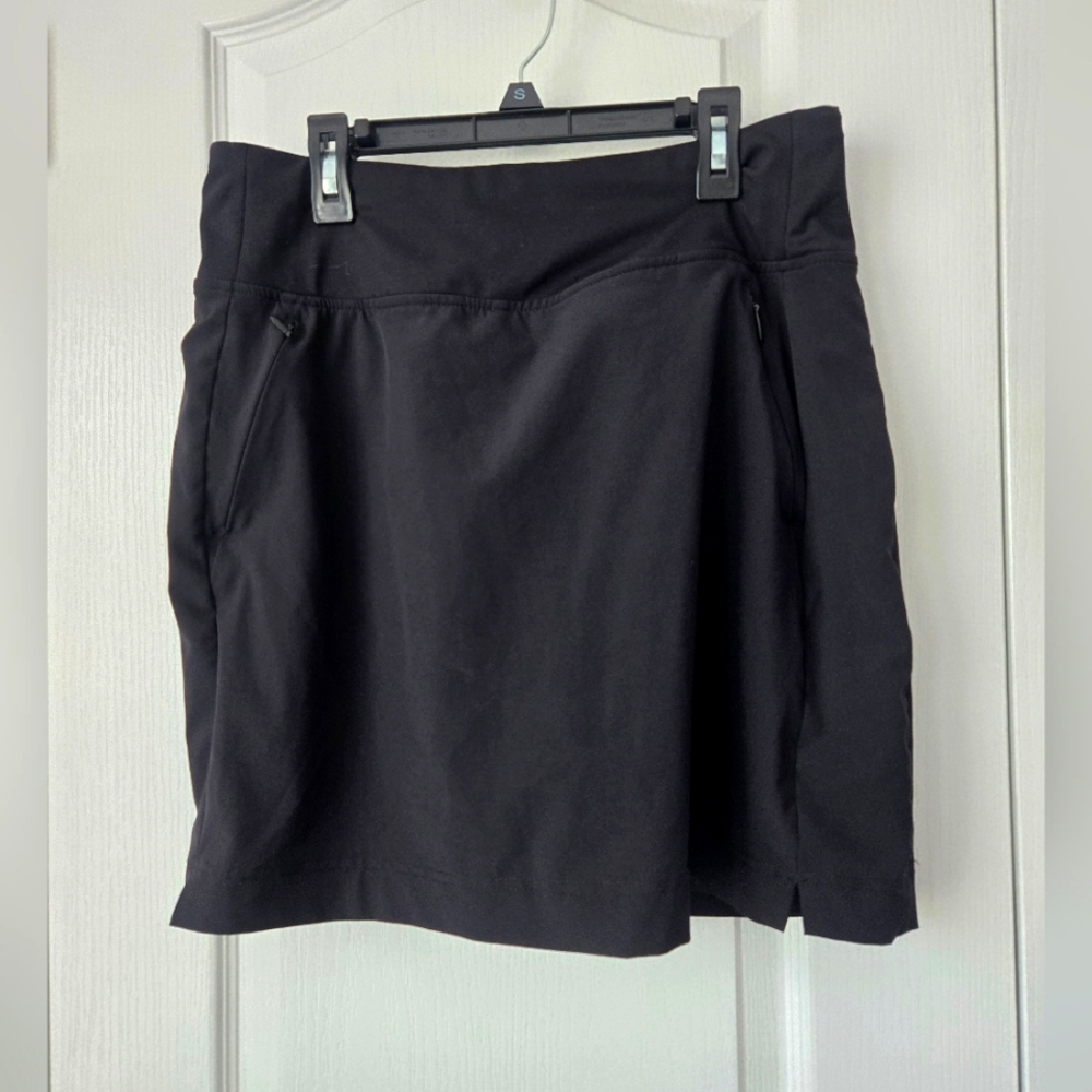 Athletic Works Black Skort with Pockets